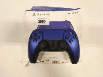 Lot 2065 - PS5 DualSense Cobalt Blue with box