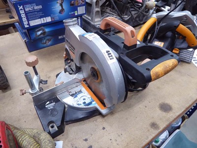 Lot 4427 - Evolution Rage 3 bench mounted circular saw