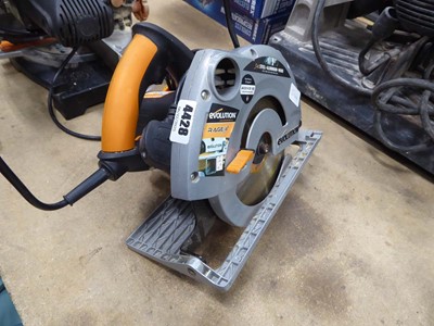 Lot 4428 - Evolution circular saw