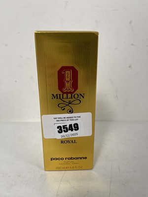 Lot Paco Rabanne 1 million royal parfum 200ml