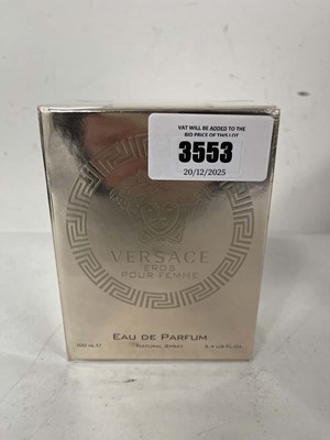 Lot Versace eros pour femme eau de parfum 100ml