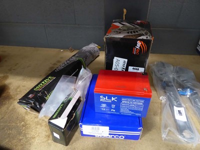 Lot 4448 - Auto motive electric alternator plus a qty of...