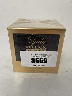Lot Paco Rabanne lady million fabulous eau de...