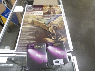 Lot 2318 - 2 sealed copies Queen 1 Audio File Blu-ray,...