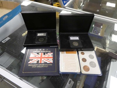 Lot 2324 - (1) Box containing UK Britain uncirculated...
