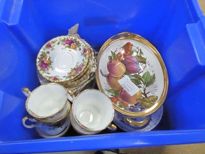 Lot 5410 - Box containing Old Country Rose and fruit...