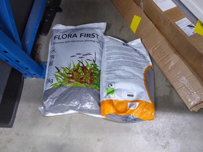 Lot 4469 - Bag of Japanese style aquarium planting soil...