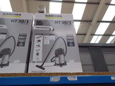 Lot 4472 - Boxed Karcher NT30/1ME classic hoover