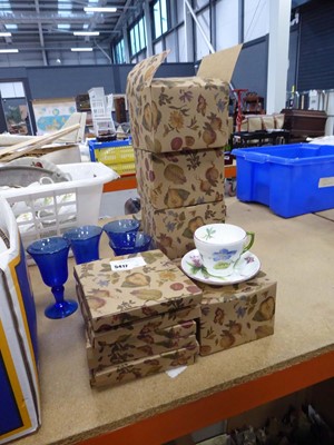 Lot 5417 - Several boxes containing a qty of floral...