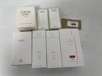 Lot 7x Various Zara perfumes