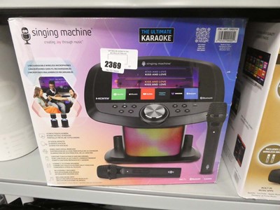Lot 2369 - Boxed Ultimate Karaoke Singing Machine