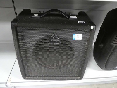 Lot 2374 - Behringer Ultra Tone K450FX PA system and...