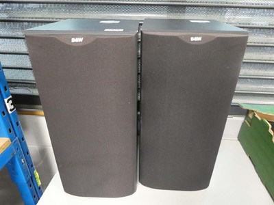 Lot 2378 - Pair of B&W DM602S2 speakers