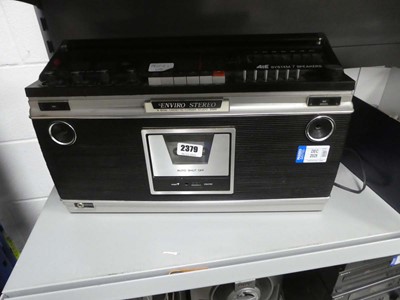 Lot 2379 - Delmon Studio 2000 stereo cassette recorder...