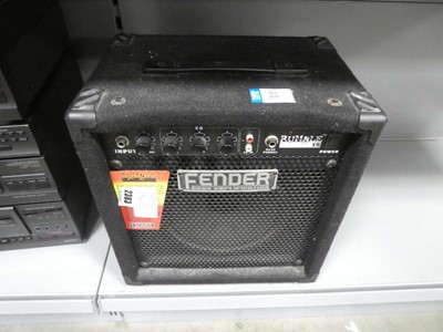 Lot 2383 - Fender Rumble 15 bass amplifier