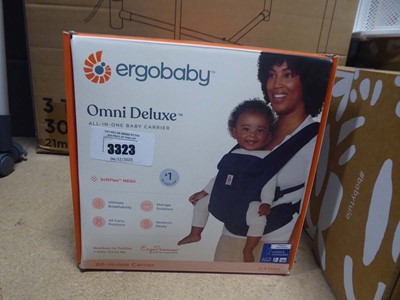 Lot 3323 - Ergo baby omni deluxe all in one baby carrier