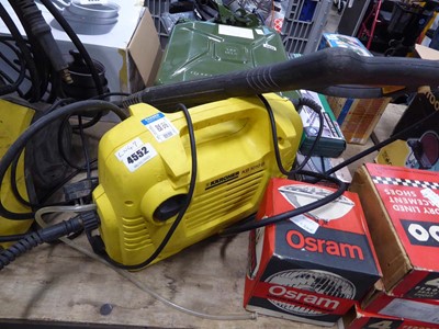Lot 4552 - Karcher KB1010B pressure washer
