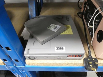 Lot 2398 - Toshiba Tecra laptop with 32MB RAM