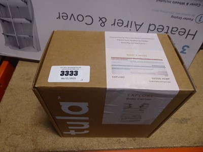 Lot 3333 - Tula Explorer baby carrier