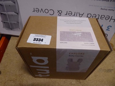 Lot 3334 - Tula Explorer baby carrier