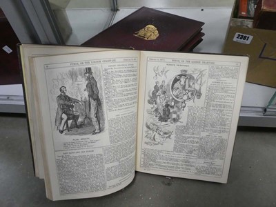 Lot 2360 - 5 volumes of vintage Punch books