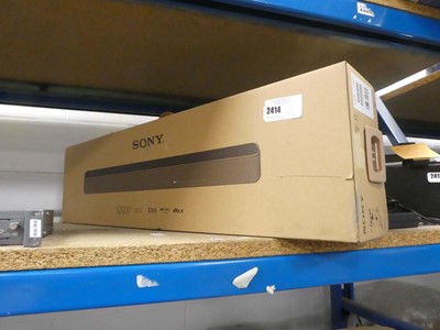 Lot 2414 - Boxed Sony S2000 soundbar
