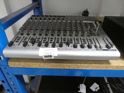 Lot 2420 - Behringer Euro Rack UB2222 FX Pro mixer