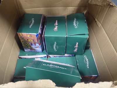 Lot 3354 - 2 boxes of Christmas mugs and decorations