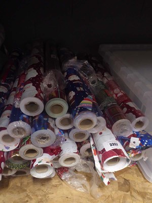 Lot 3357 - Qty of Christmas wrapping paper