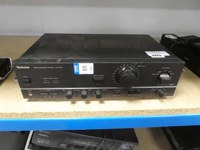 Lot 2423 - Technics stereo integrated amplifier (SUV460)