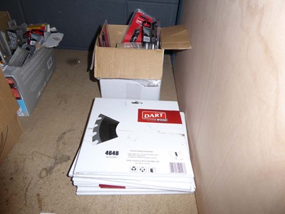Lot 4648 - Approx, 8 boxes of Dart wood cutting saw...