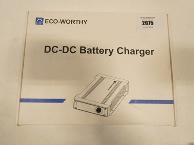 Lot 2075 - Eco-Worthy DC-DC battery charger