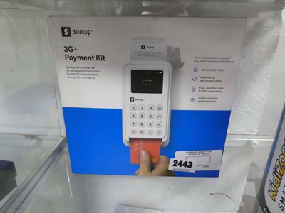 Lot 2443 - Boxed SumUp 3G payment kit