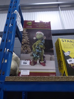 Lot 3393 - Grinch and tree statue