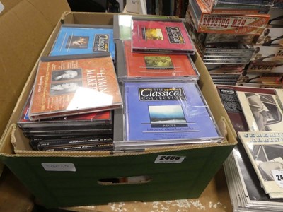 Lot 2466 - Box containing classical CDs