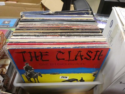 Lot 2470 - Box containing vinyl records incl. The Rolling...