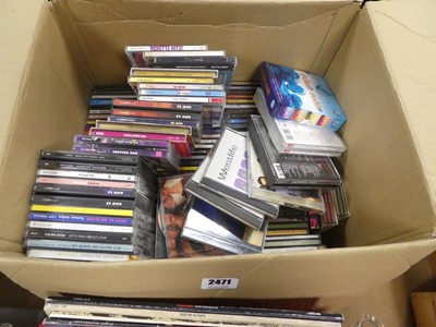Lot 2471 - Box containing various CDs