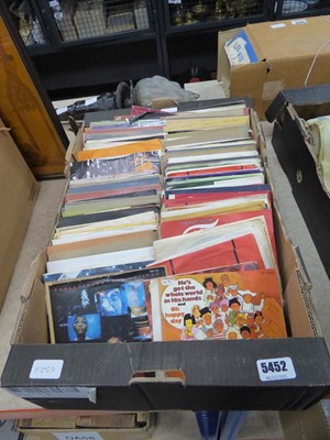 Lot 5452 - Box containin 7" vinyl records