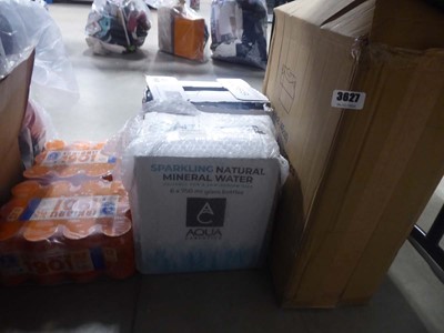 Lot 3627 - Sparkling mineral water, Irn Bru, food...