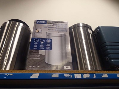 Lot 3631 - One boxed plus one unboxed motion sensor bins