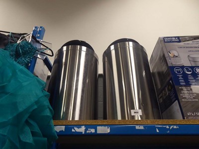 Lot 3632 - 2 unboxed motion sensor bins