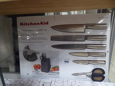 Lot 3650 - Kitchen Aid 7 piece cutlery set