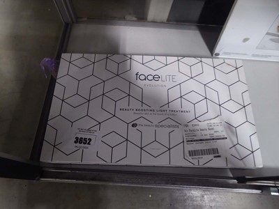 Lot 3652 - Facelit beauty boosting light treatment mask