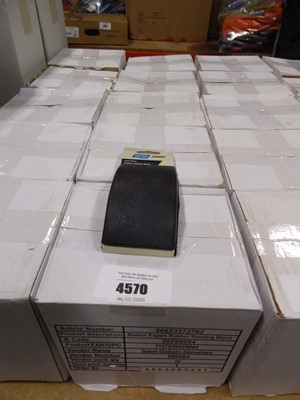 Lot 4570 - Norton Expert Rubber sanding blocks. Five...