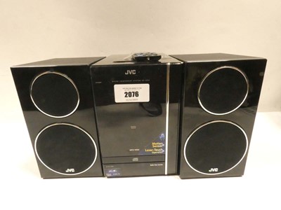 Lot 2076 - JVC Micro Component System UX-GN6 with remote