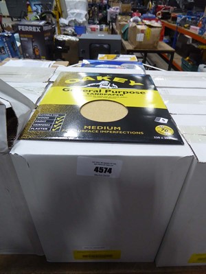 Lot 4574 - Oakey five pack general purpose sandpaper...