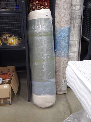Lot 5484 - Rolled memory foam single bed mattress