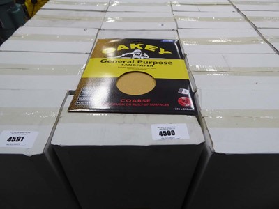 Lot 4590 - Oakey five pack general purpose sandpaper...