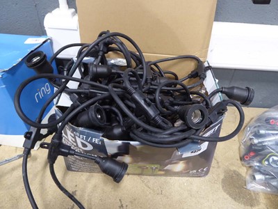 Lot 4638 - Box of LED vintage string lights