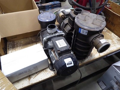 Lot 4598 - Two large pumps